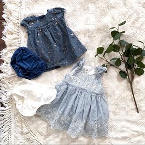 Baby Gap▪️3-6 months and 6-12 months lots dresses